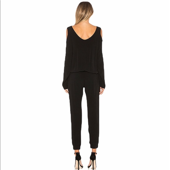 Monrow Cutout Shoulder Jumpsuit - Picture 3 of 6